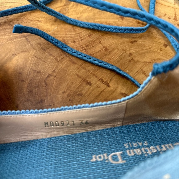 Rare elegant Dior ballet flats. Like new, worn only once indoors. - Picture 4 of 6